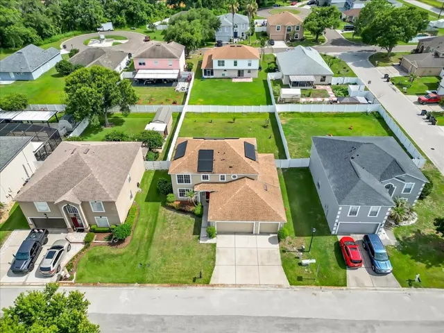 Aerial of the Small Quiet community