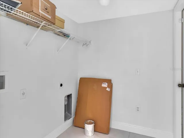 Laundry room, just off the garage