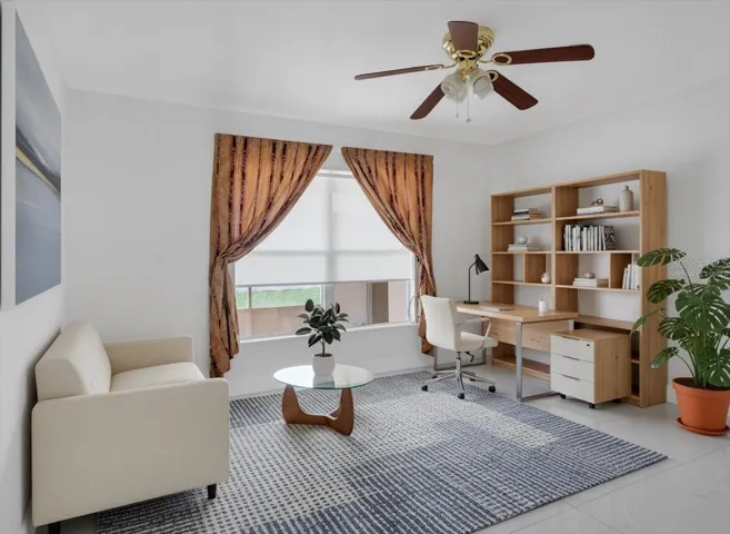 Virtually Staged Den/ Office/ Optional 1st Floor Bedroom 5