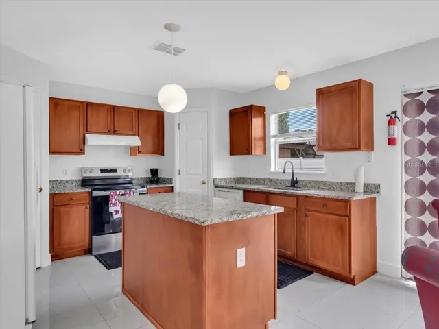 Granite Tops, Plenty of storage , DOUBLE Closet Pantries!