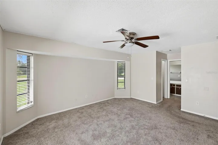 Primary Bedroom has two walk-in closets...