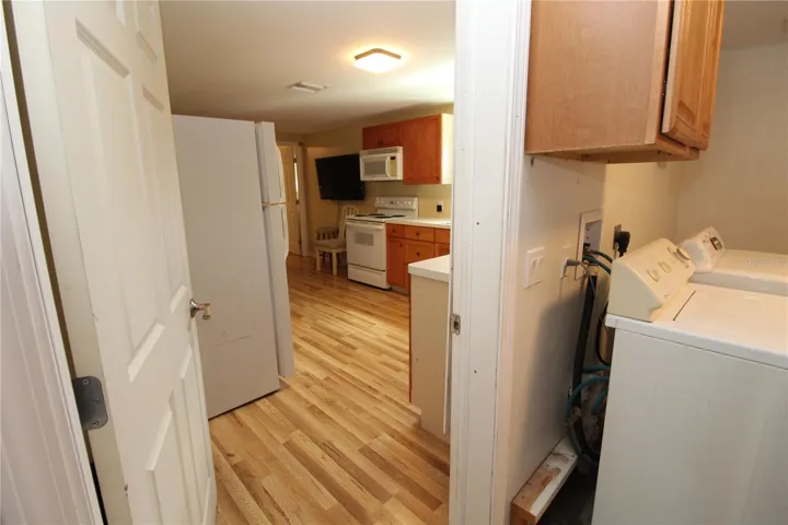As you walk into the one bedroom furnished apartment