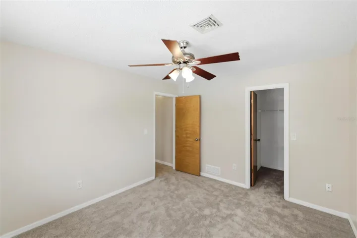 Bedroom #3 with walk-in closet
