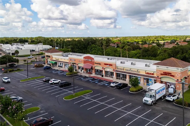 Convenient neighborhood shopping center located near Heron Creek and surrounding North Port communities.