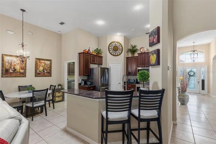 Granite Counters and Breakfast Bar