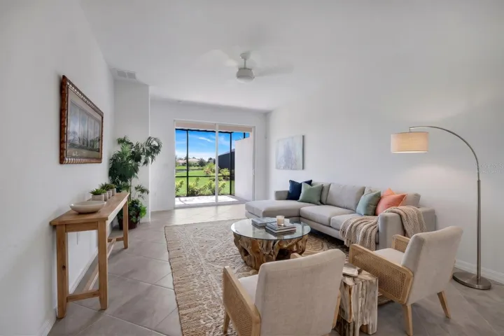 Virtually Staged Great Room!