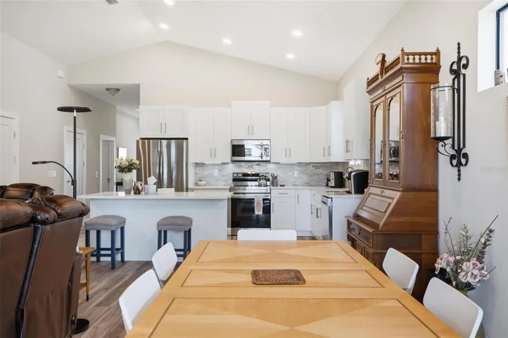 Dining towards kitchen