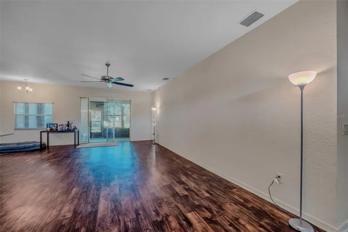 Looking into the Great Room from the front entry.