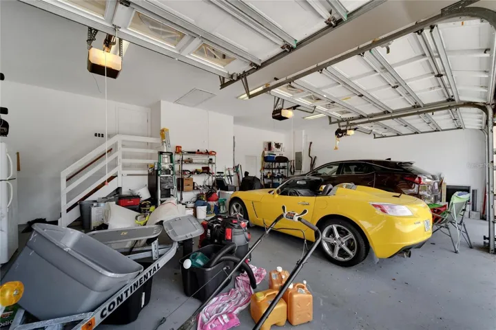 Huge 3 Car Garage with a TallCeiling