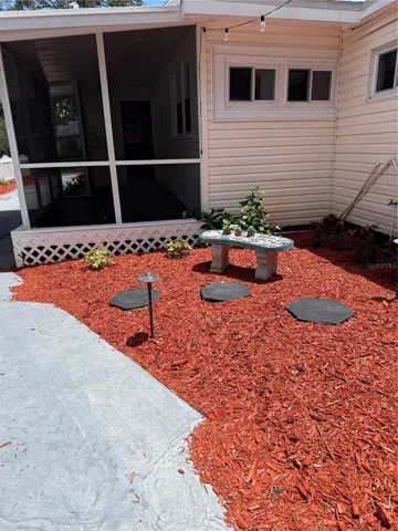Backyard quaint area