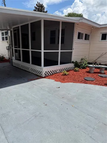 Screened porch