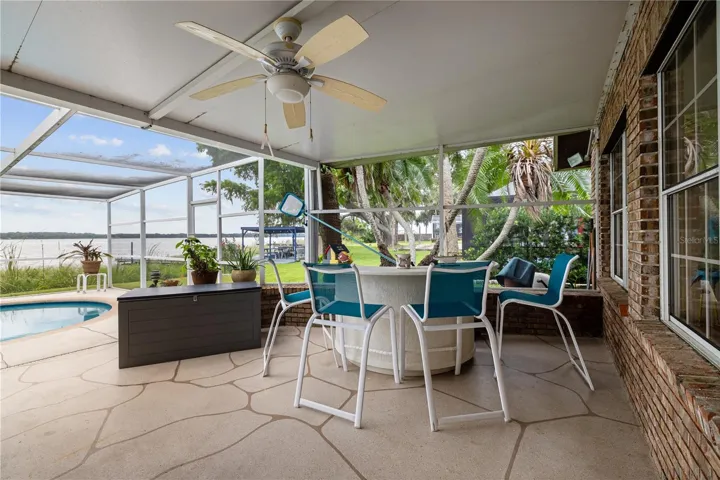 Covered Rear Patio