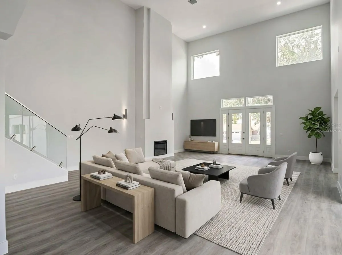 Virtually Staged  Living Room