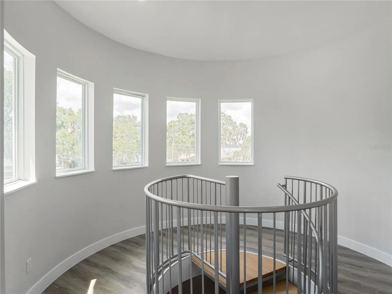 Spiral Staircase to Home Office