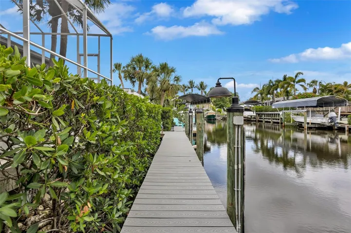 108 ft. canal frontage.