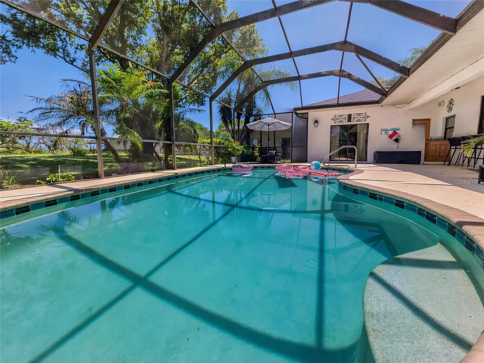 Refreshing Saltwater Pool