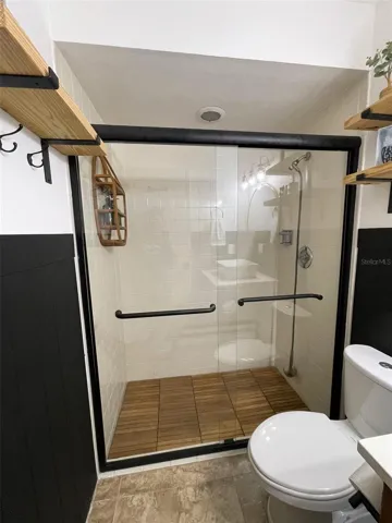 new shower, updated ensuite bath
