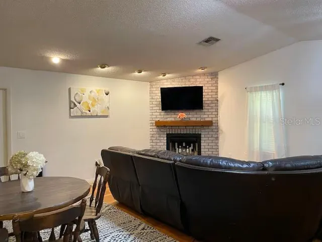 Fire place for those cooler nights