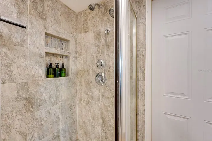 New tile in shower