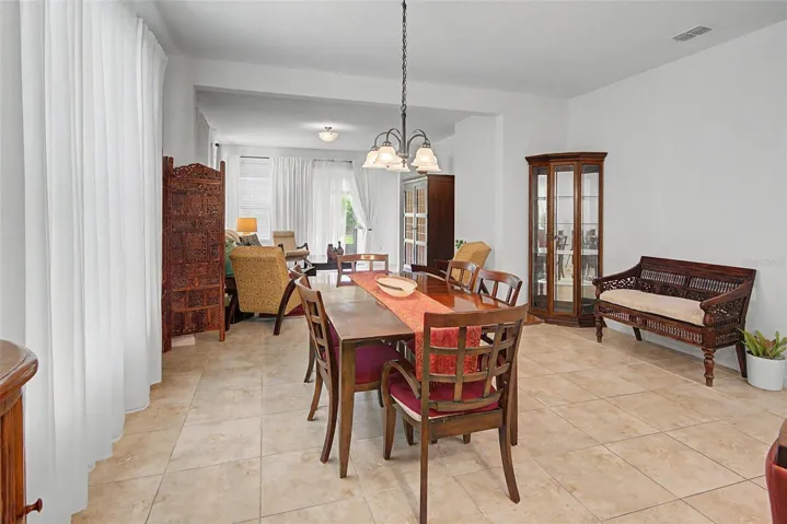 Dining area