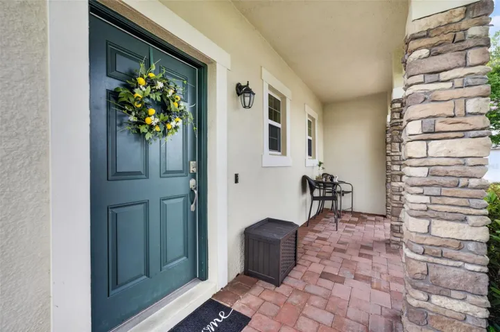 Front Entry | Covered entryway providing a warm and welcoming first impression.