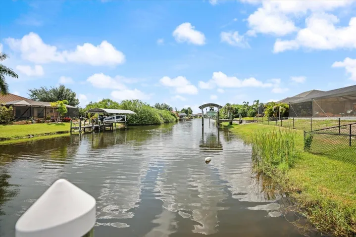 Nice Wide Canal. This Home Is At The End Of the Canal, Very Little Boat Traffic