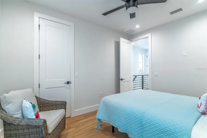 Bedroom 2, off the second floor sitting room.