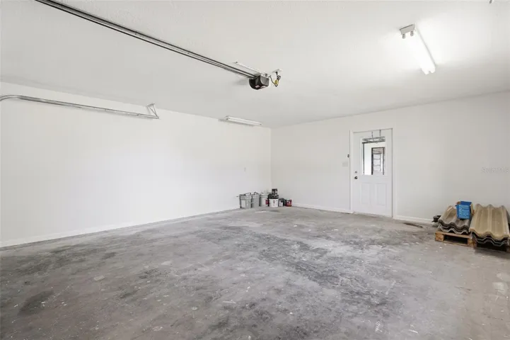 Inside Garage