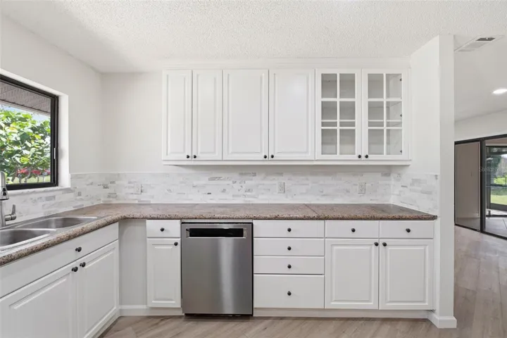 Kitchen with Stainless Steel Appliances and plenty of Countertop Space