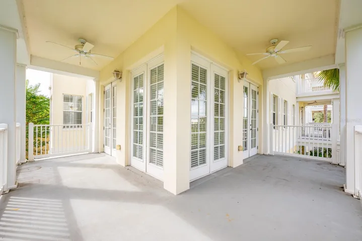 Wrap around balcony to enjoy the golf course views!