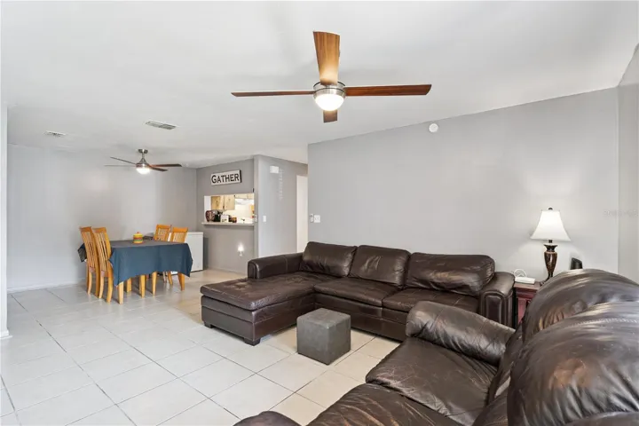 Living to Dining Area