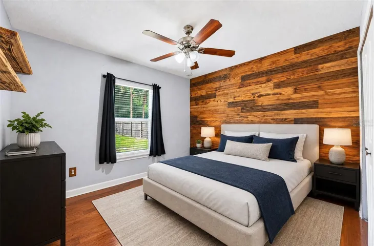 Second Bedroom. Virtually Staged.