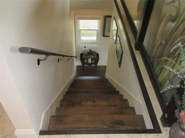 New 2021 Stairwell leading to bottom story