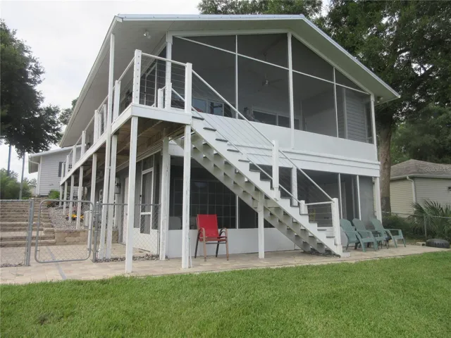 rear view of home