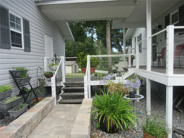 breezeway entrance
