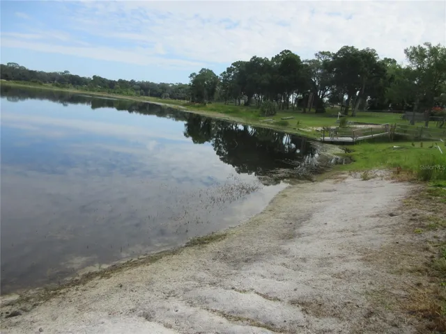 private sandy beach