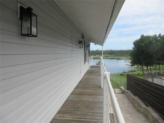 second story balcony walkway