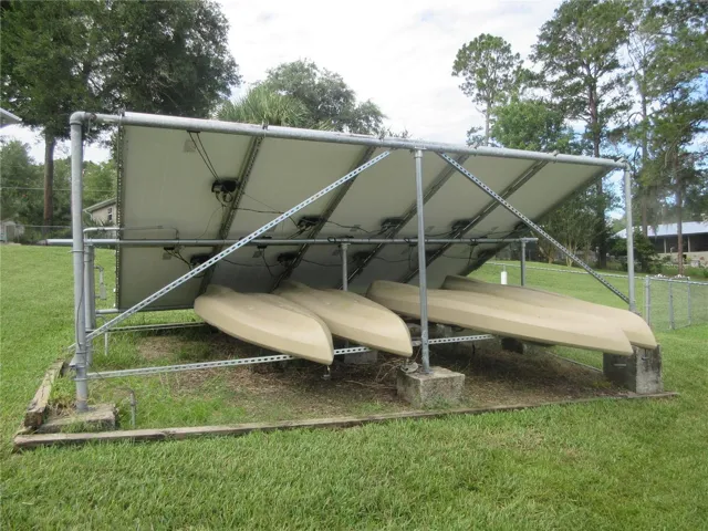 Solar / Canoe shelter