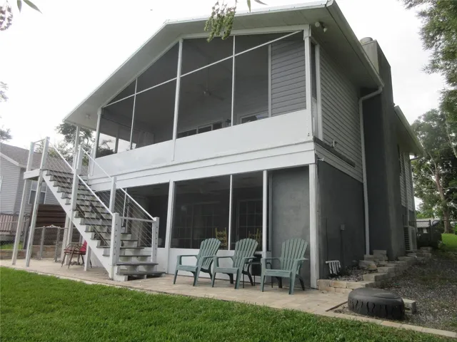 rear view of home