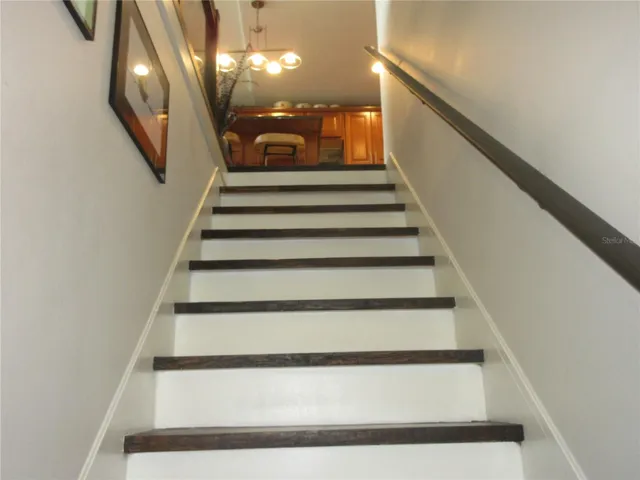 reverse view of 2021 stairwell