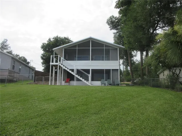 rear view of home