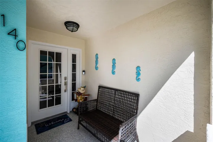 Atrium entry to the Townhome