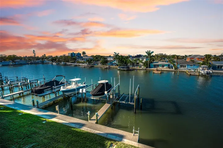 Deeded Boat Slip #16 at the end lending to open water views from your two balconies!