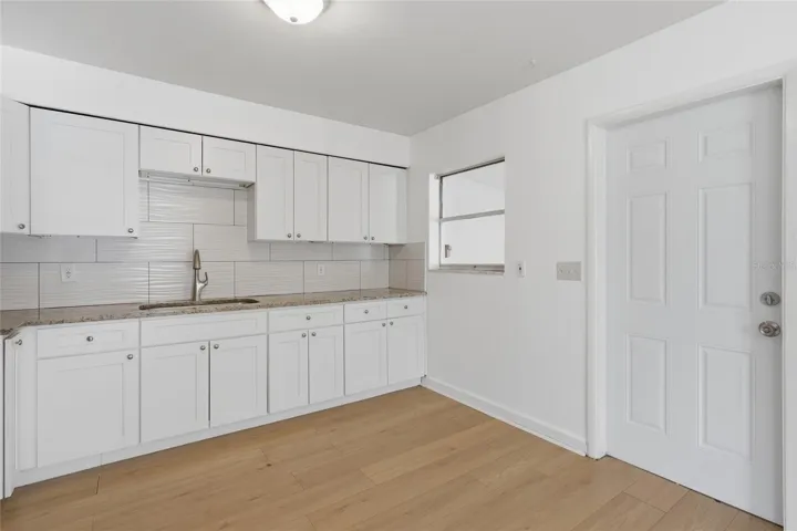 The door leads to the family/bonus room.