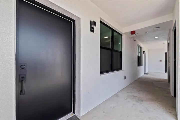 Front Door of Unit