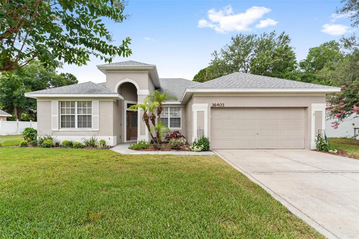 Exterior Block Home