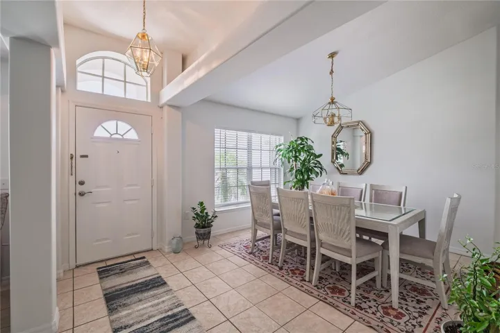 Entrance and Dining room