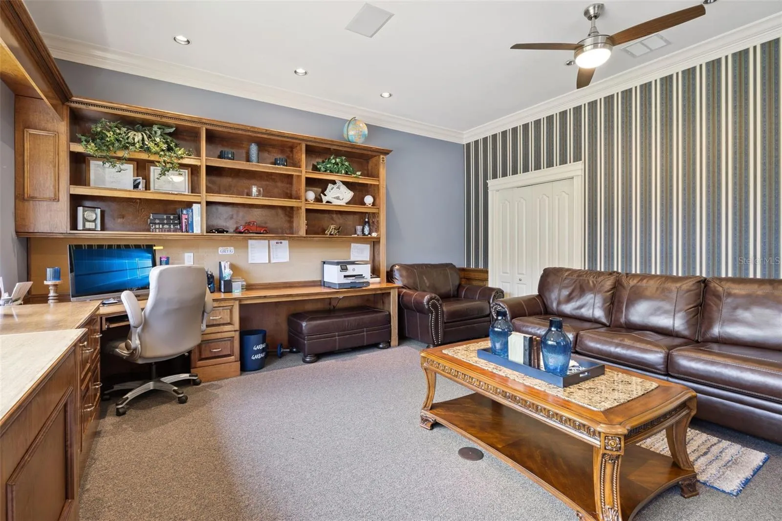 Home Office with Lake Views / Bedroom 4