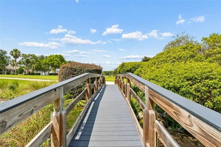 Bridge over creek