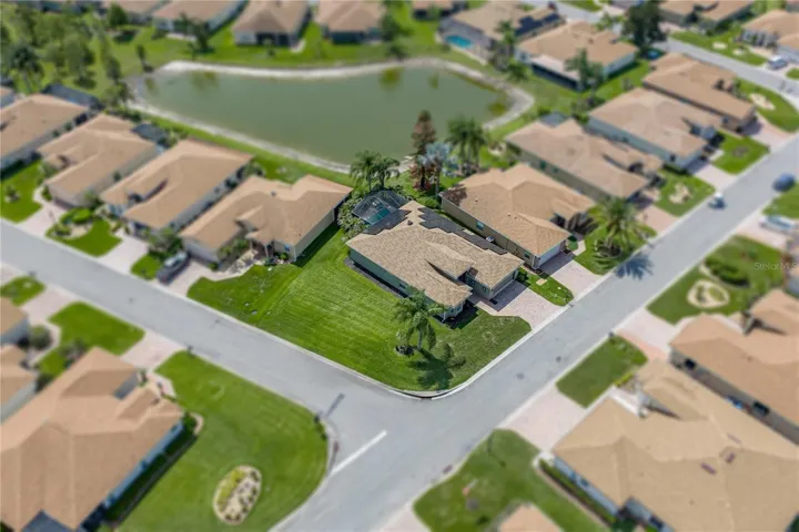 Property drone view